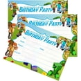 thumbnail image 5 of 24PCS Pixel Birthday Invitations,Pixelated Video Game Party Invitations Birthday Party Supplies Decoration (Invitations 5), 5 of 5