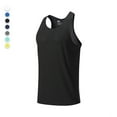 thumbnail image 4 of Wancir Men's UPF 50+ Tank Top Quick Dry Summer Workout Muscle Sleeveless Shirts for Swim Beach Bodybuilding, 4 of 8