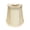 Beige, variant on Royal Designs, Inc. Empire Chandelier Shade with Flame Clip Fitter, CS-102MT, Mouton, 3 x 4.25 x 4.25