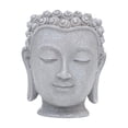 thumbnail image 4 of koolsoo Buddha Head Flower Pot Buddhism Gift Plant Container for Kitchen Desk Garden Style D, 4 of 9