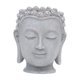 thumbnail image 4 of Maceta con forma de cabeza de Buda, maceta para plantas, decoración creativa gris, adorno, regalo para plantas. Estilo D, 4 of 9