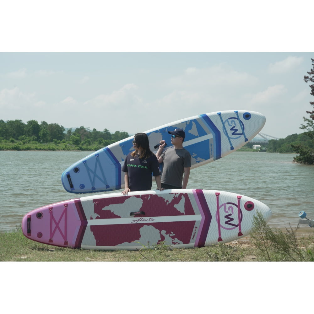 11' x 34" x 6" Inflatable Stand Up Paddle Board, All-inclusive SUP with Accessories, Blue