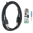 thumbnail image 2 of USB To TTL Serial Converter Adapter, 300 Bps To 2M Bps USB To TTL Serial Module High Security Industrial Grade Chip 3.5mm Terminals  for Replacement, 2 of 7