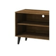 thumbnail image 5 of Miekor Furniture Amidon TV Stand for TVs up to 63", with 2 Storage Shelves& 1 Cabinet, Modern Entertainment Centre for TV in Living Room in Brown 24304, 5 of 5