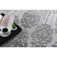 thumbnail image 3 of Rug Branch Modern Scandinavian Floral Grey Beige Indoor Runner Rug - 2x15, 3 of 5