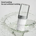 thumbnail image 4 of ¡Gran Ahorro!, Juego de vaso de enjuague portátil para viaje y cepillo de dientes con buen almacenamiento y sellado, agarre cómodo y sin fugas, vasos para enjuague bucal domésticos Akmoler, 4 of 7