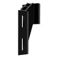 thumbnail image 2 of Minn Kota Boat Anchor System Mounting Bracket 1810385 Raptor; Jack Plate Port Side Mount; Mounts Minn Kota Raptor Shallow Water Anchor; 6 Inch Rise And 8 Inch Setback; Powder Coated; Black; Aluminum, 2 of 8