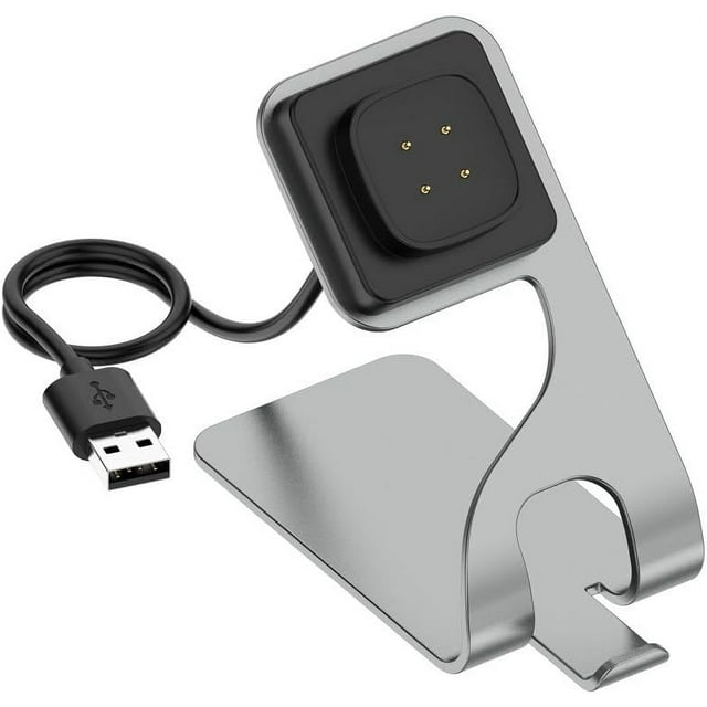 MYKOMI USB Cable Charging Docks for Fitbit Versa 4,Fitbit Versa 3,Fitbit Sense,Fitbit Sense 2 Smartwatch Charger Replacement for Fitbit Versa 4,Fitbit Versa 3,Fitbit Sense,Fitbit Sense 2