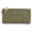 green, variant on KALAKALA Women Vegan Leather Wallet Long Bifold Clutch Wallet for Women with Zipper Coin Pocket Purse