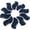 Dark blue, variant on Neoprene Golf Iron Cover See Through Window Head Cover(pack of 10)