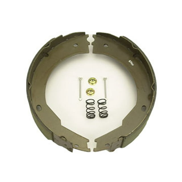 AP Products 014-136444 Trailer Brake Shoe For 12 Inch Brake; 12 Inch x 2 Inch; With Primary And Secondary Shoe And Lining/ Hold Down Pins/ Cups And Springs