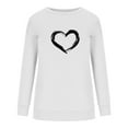 thumbnail image 4 of 50% de Réduction Oversized Sweatshirt for Women 2023 Mode Women Casual Imprimé Col Rond Long Sleeve Chemisier Pullover Tops, 4 of 6