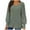 Army Green, variant on cocolona Womens Square Neck Sweaters Fall Winter Fashion Long Sleeve Shirts Casual Solid Color Pullover Tops Soft Lightweight Sweaters for Women