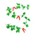 thumbnail image 3 of GROWTH TANK Artificial Flower Greenery Rattan Hanging Plant Fake Rattan for Home Wedding Pepper, 3 of 9