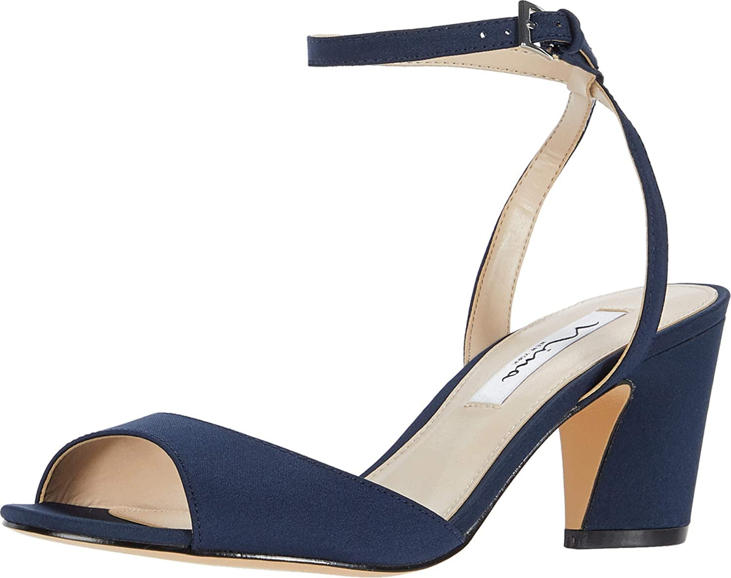 Nina Womens Lawren Sandals, NAVY, Size 