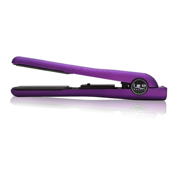 ISO Beauty Diamond Collection Fer Plat Lisseur Super Spectrum Pro avec Céramique de 1,25 Po et Contrôle de Température Réglable de 180 à 450 °F (Violet)