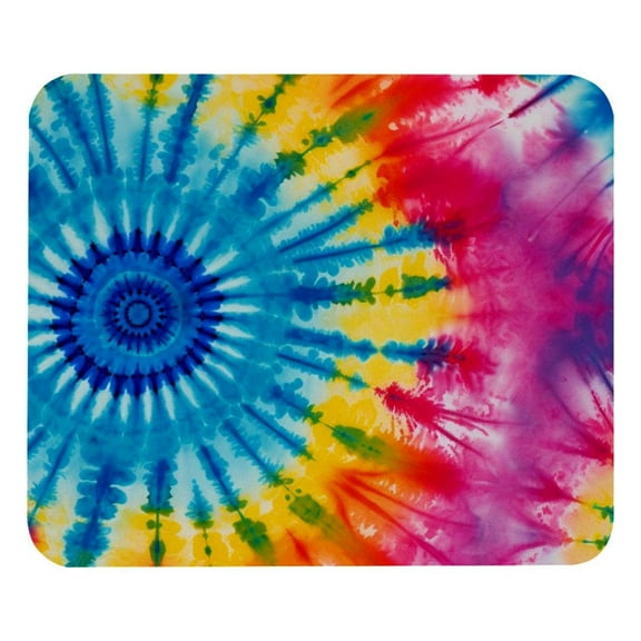 Mouse Pad, Anti-Slip Rubber Mouse-pad for Gaming Office Laptop Computer Men Women Kids, Cute Custom Pattern Mouse Mat, Tie-Dye Design