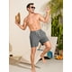 thumbnail image 5 of Pantalones cortos de baño SILKWORLD con forro de compresión para hombre, 5 of 6