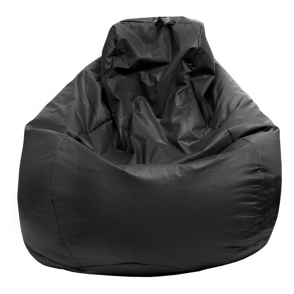 GOLD MEDAL® Bean Bag, Vinyl, Medum 112" Teardrop, Black - Walmart.com - Walmart.com