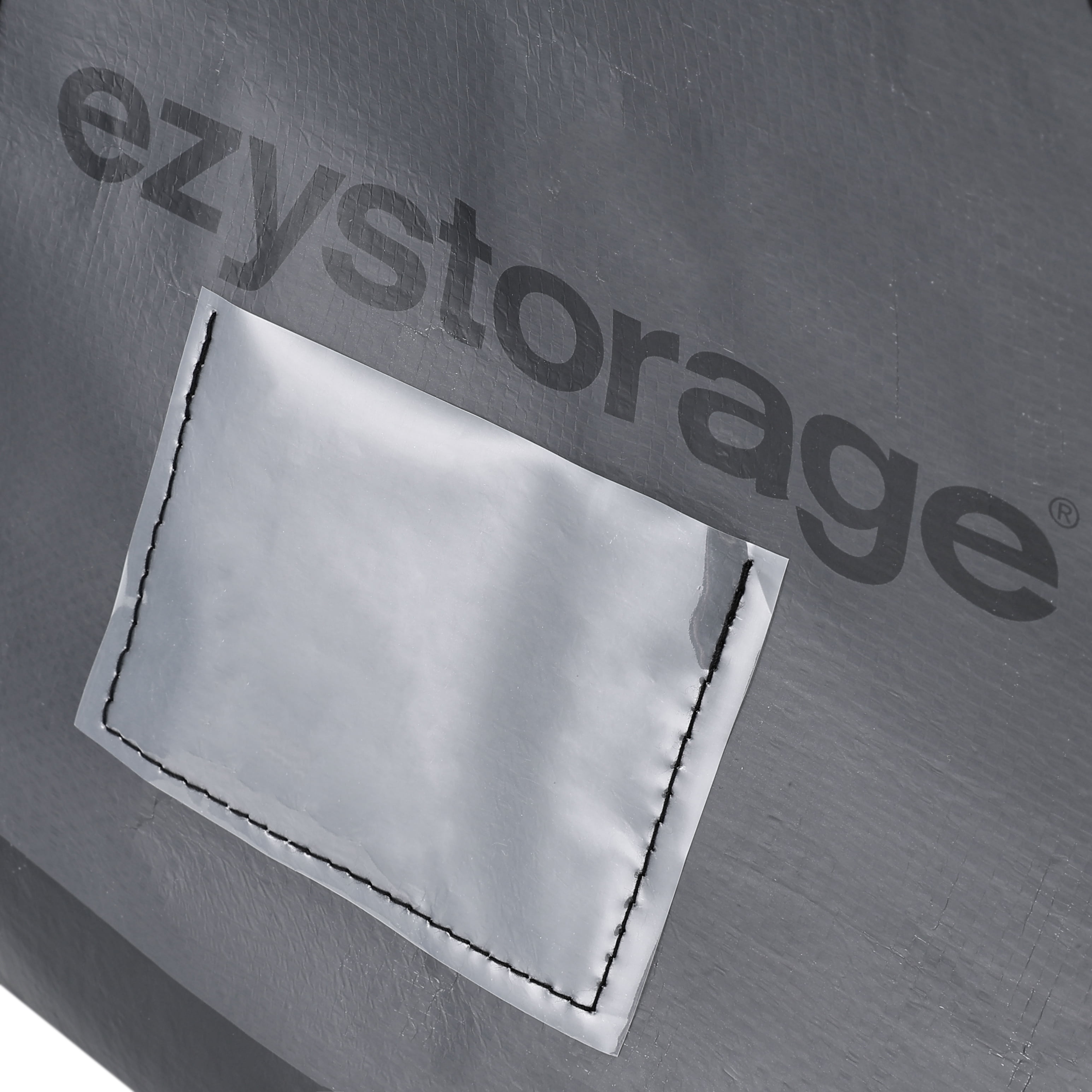 Ezy Storage 20.6 Gallon, Large, Water-Resistant Heavy-Duty Collapsible Utility Storage Bag with Zipper and Reinforced Handles