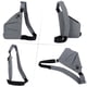 thumbnail image 4 of Bandolera J-one Casual para hombre en tela Oxford gris tamaño 24 x 30 x 2 cm, 4 of 5