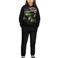 thumbnail image 3 of DISNIMO American Flag Tractor Hoodie Boys 2 Piece Hoodie Set for Kids Pullover Hoodies for Boys Sweatpants And Hoodie Set Size 4-5 Kids Hoodies with Pockets Kids Boys Drop Shoulder Hoodie, 3 of 7