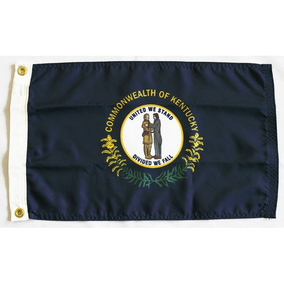 Kentucky - 12"X18" Nylon Flag