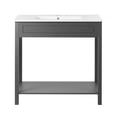 thumbnail image 4 of Modway Altura Bathroom Vanity in Gray White, 4 of 6