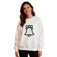 thumbnail image 2 of EchfiProm Ugly Sweatshirts for Men Graphic No hood White Christmas Crewneck Mens Shirts Xmas, 2 of 9