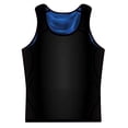 thumbnail image 2 of tops de corsé Chaleco de entrenamiento de cintura para hombre camiseta adelgazante camiseta sin mangas para Sauna de entrenamiento para bajar de peso FLhrweasw Nuevo, 2 of 8
