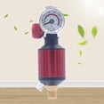 thumbnail image 4 of de pulverización de pintura Regulador de calibre y de aire G1 / 4 Separador de agua y aceite Accesorios para herramientas rojo, 4 of 8