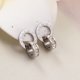 thumbnail image 1 of Pendientes De Tuerca De Circonita Cúbica De Acero Inoxidable De 18 Quilates Para Mujeres No Tarnish Hipoalergénico Accesorios De Moda Joyería, 1 of 4