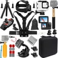 thumbnail image 1 of Paquete de accesorios Gurmoir para GoPro Hero 12/11/10/9 negro, 1 of 7