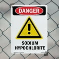 thumbnail image 4 of GHS Sodium Hypochlorite OSHA Danger Aluminum Sign 14 Inch x 10 Inch - 5 Pack, 4 of 8