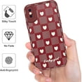 thumbnail image 4 of Case for iPhone Xs Max, Cute Pattern Soft TPU Case for Girls Women, Camera Hole Protective Case for iPhone Xs Max (6.5 inch), Little Red Heart, 4 of 13