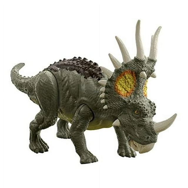 Figura de acción Jurassic World Fierce Force Styracosaurus