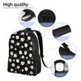 thumbnail image 6 of Wukai Daisies Flowers Travel Laptop Backpack - Waterproof, Anti-Theft, Slim and Sturdy College & Business Backpack, 6 of 7