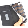 thumbnail image 6 of iPhone 7/8 Case with Wrist Strap, Classic PU Leather Wallet Case Slim Flip Folio with Card Holder,Kickstand Feature Magnet Closure Case Cover for iPhone 7/8,iPhone SE (2020 Edition),Navy Blue, 6 of 16