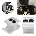 thumbnail image 6 of Wheelchair Pipe Clamp, Aluminum Alloy Flexible Stepper Ergonomic Handle For Walking Aids, 6 of 8