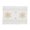 White, variant on 14 x 20 in. Elegant Snowflake Embroidered Oblong Placemat, White - Set of 4