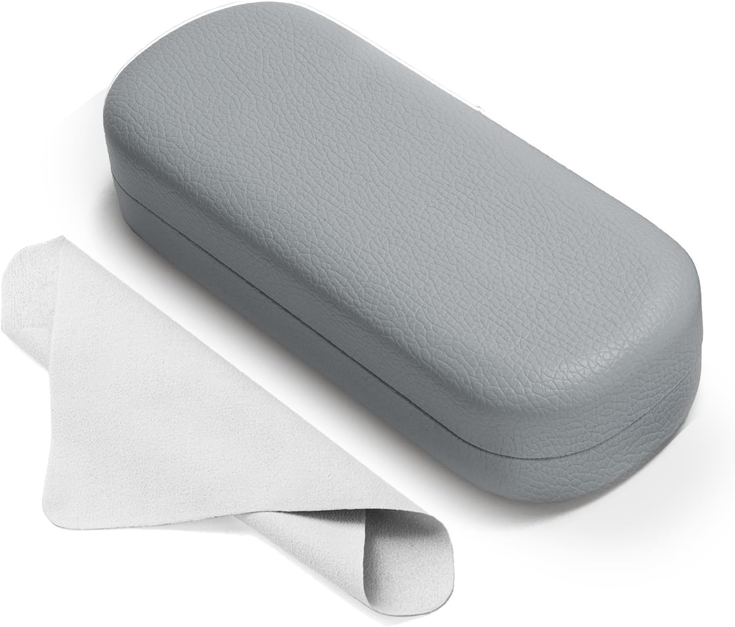 NWOT - RayBan Sunglasses Eyeglasses Case With Cleaning Cloth Ray-Ban Glasses Case Large Black, Leather, Unisex  main image 2