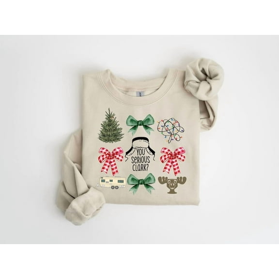 You Serious Clark Sweatshirt, Funny Holiday Pullover, Christmas Vacation Shirt, Griswold Christmas Sweatshirt, Christmas Shirt,Holiday Gift
