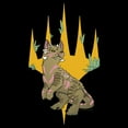 thumbnail image 2 of Men's Magic the Gathering Ikoria Dinosaur Cat  Graphic T-Shirt, 2 of 4