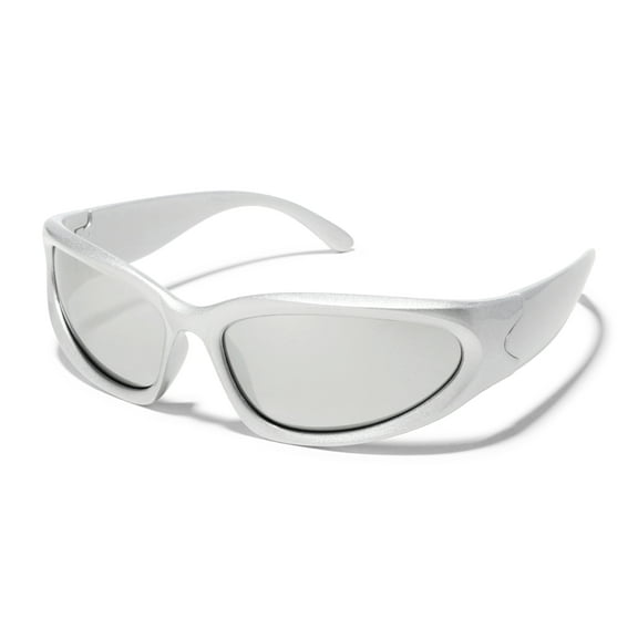 OONA Retro Fashion UV400 Vintage Cat Eye Wrap Around Mens Womens Sunglasses