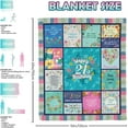 thumbnail image 5 of 13 Year Old Girl Gifts, Best 13 Year Old Girl Birthday Gift Ideas, Gifts for 13 Year Old Girl Blankets, 13th Birthday Gifts for Girls, Happy 13th Birthday Decorations for Her Throw 50"X60", 5 of 5