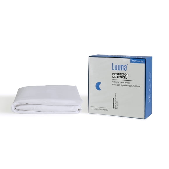 Luuna Nuevo Protector de Colchón de Tencel, King Size - 12 Meses de Garantía Luuna NA