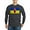 Charcoal, variant on CafePress - Ukrainian Flag With Fist Long Sleeve T Shirt - Long Sleeve Dark T-Shirt