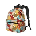thumbnail image 2 of Fotbe Fall Maple Leaves Lightweight Casual Laptop Backpack for Men and Women, Daily use Waterproof backpack, Backpack for College, 2 of 7