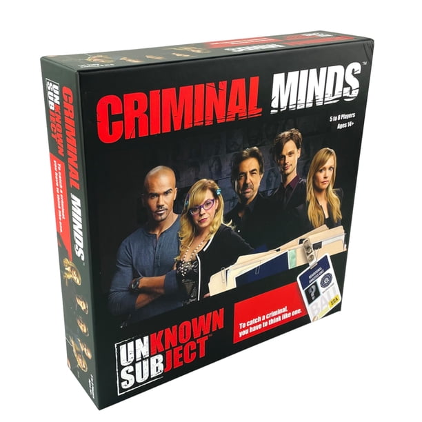 Juego de mesa PlayMonster Criminal Minds Unknown Subject Adult