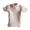thumbnail image 4 of Camiseta 1:12, Ropa en Miniatura, Ropa de Muñeca Hecha a Mano de Manga Corta para Figuras de Mujeres de 6 Pulgadas, Vestido, Accesorios de Modelo de, 4 of 10